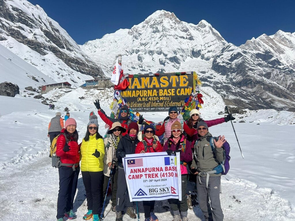 Annapurna Base Camp Trek Big Sky Treks annapurna base camp