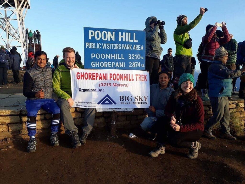 Ghorepani Poon Hill Trek Big Sky Treks Ghorepani Poon Hill Trek