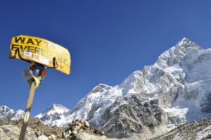 Everest base camp trek hero