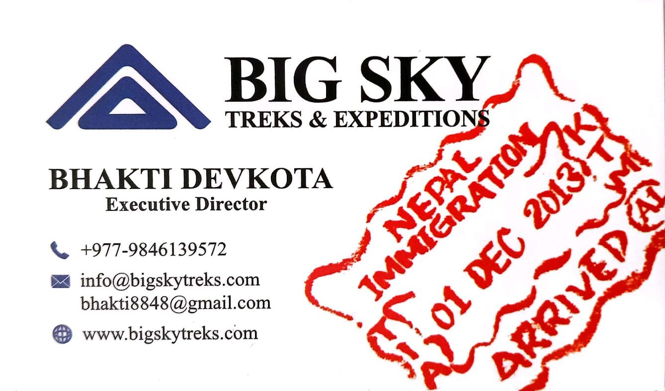 Pikey peak trek Big Sky Treks Big Sky Treks Visiting Card