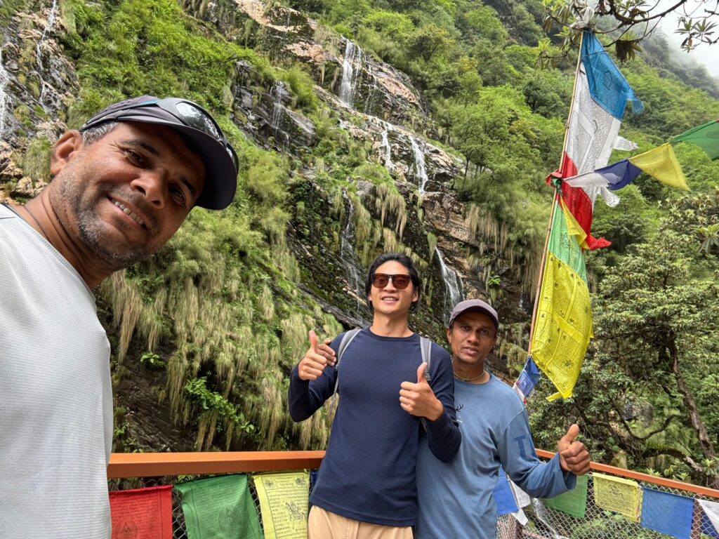 14 Days Annapurna Base Camp Trek Big Sky Treks monsoon season on the way to annapurna base camp