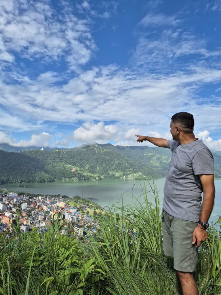 Morning Walk in Pokhara Big Sky Treks Morning walk in pokhara Stupa trial